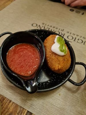 Supplì at Rifugio Romano in Rome