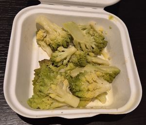 Romanesco broccoli at Rifugio Romano in Rome