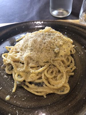 Carbonara  at Rifugio Romano in Rome