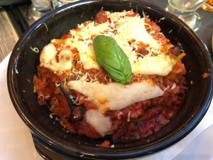 Vegan Lasagna  at Rifugio Romano in Rome