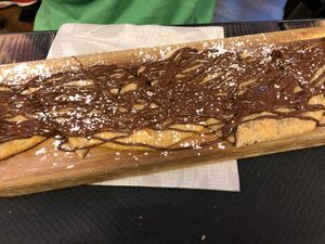 Pittette con Nutella  at Rifugio Romano in Rome