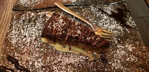 Chocolate torte at Rifugio Romano in Rome