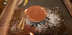 Tiramisu at Rifugio Romano in Rome