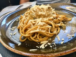 Pasta at Rifugio Romano in Rome