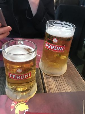 Peroni  at Rifugio Romano in Rome