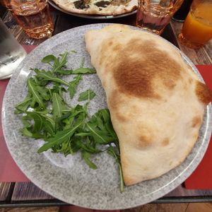 CALZONE VEGANINO at Rifugio Romano in Rome