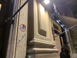 no animal products at Rifugio Romano in Rome