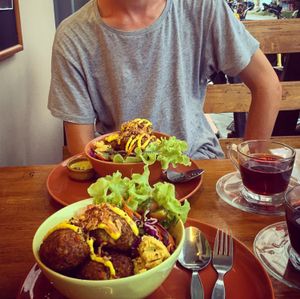 Falafel Bowls! at Pure Vegan Heaven - Chalong  in Phuket