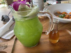 Like and mint soda. Way too sour    at Pure Vegan Heaven - Chalong  in Phuket