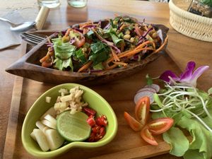 Burmese tea salad    at Pure Vegan Heaven - Chalong  in Phuket