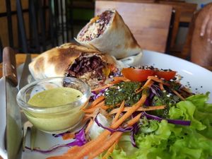 Burritos at Pure Vegan Heaven - Chalong  in Phuket