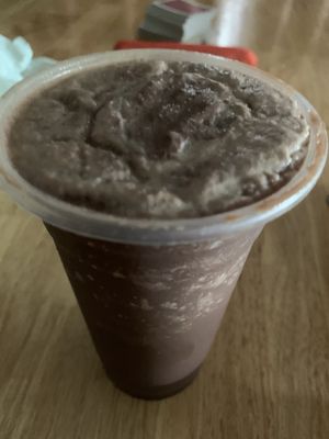 Peanut Butter Chocolate smoothie. A real winner 👌🏽  at Pure Vegan Heaven - Chalong  in Phuket