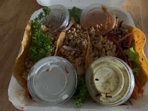 Tacos. Not good    at Pure Vegan Heaven - Chalong  in Phuket