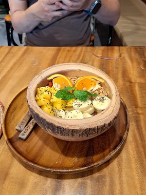 Spirulina bowl at Pure Vegan Heaven - Chalong  in Phuket