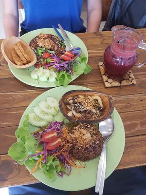 Delicious and filling meal at Pure Vegan Heaven - Chalong  in Phuket