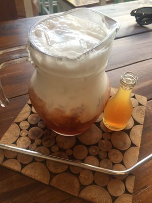 Thai iced tea at Pure Vegan Heaven - Chalong  in Phuket