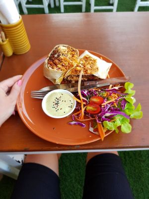 Breakfast burrito at Pure Vegan Heaven - Chalong  in Phuket