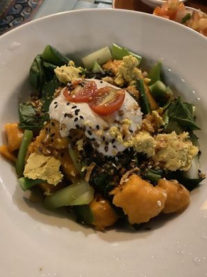 Sweet potato gnocchi 👍 at Pure Vegan Heaven - Chalong  in Phuket