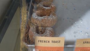 french toast donut at Mighty-O Donuts - Capitol Hill in Seattle
