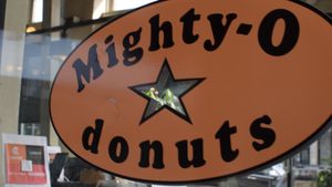 sign at Mighty-O Donuts - Capitol Hill in Seattle