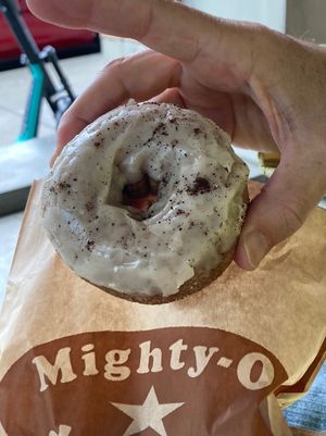 Coffee Flavor Doughnut  at Mighty-O Donuts - Capitol Hill in Seattle