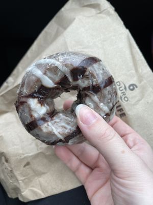 grasshopper donut   at Mighty-O Donuts - Capitol Hill in Seattle