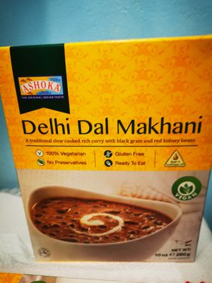 Ready-made Indian food at Bulk Shop in Budapest