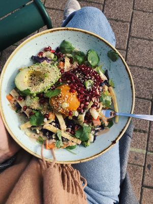 Spring salad  at PLUS in Ghent