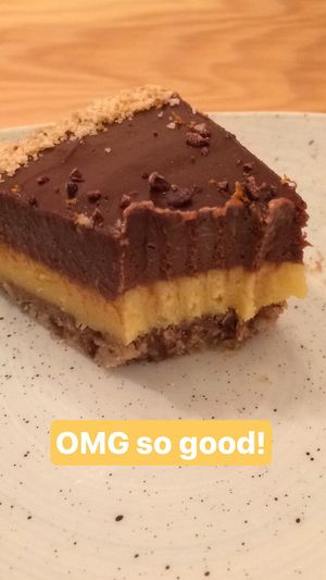 orangette cheesecake at PLUS in Ghent