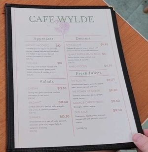  at Cafe Wylde in Everett