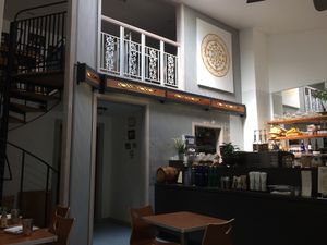 inside at Cafe Wylde in Everett