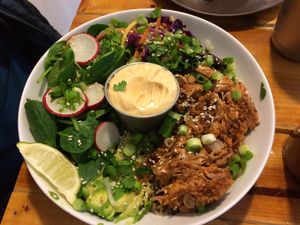 Bukhan bowl at Cafe Wylde in Everett