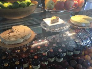 Dessert case at Cafe Wylde in Everett
