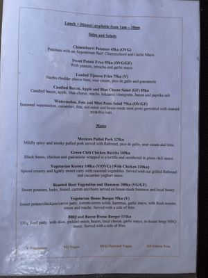 La carta at Fig in Hvar