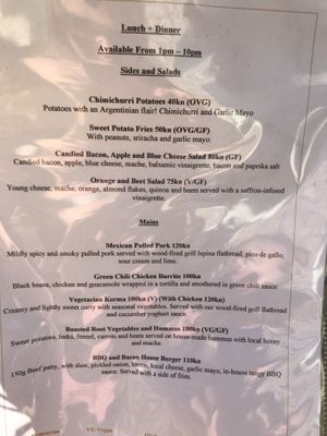 Lunch & dinner menu  at Fig in Hvar