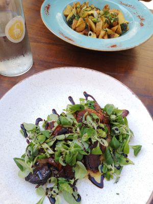 Roasted veggies at Fig in Hvar