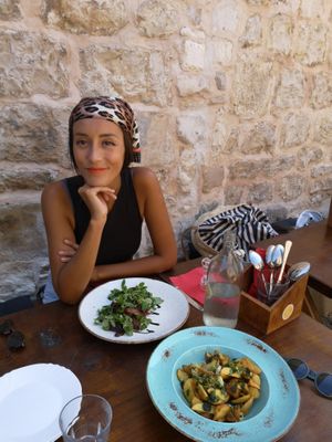 Happy customer at Fig in Hvar