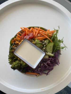 Buddha bowl  at Herbivore in Prague