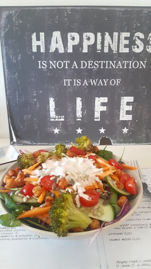 The buddha bowl at Herbivore in Prague