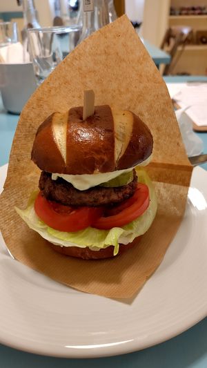 Beyond burger at Herbivore in Prague