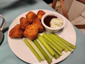 Fried Cauliflower at Herbivore in Prague