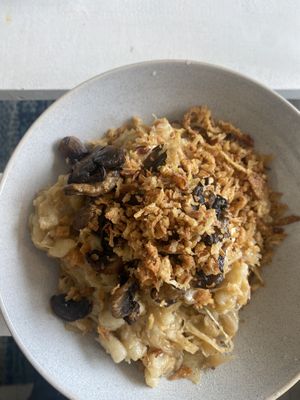 Creamy gnocchi   at Herbivore in Prague