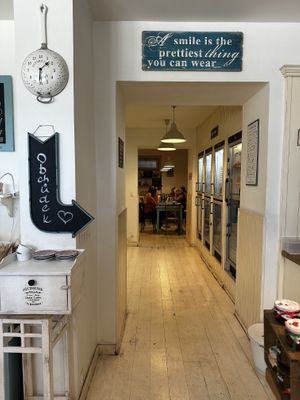 Cody seating area  at Herbivore in Prague