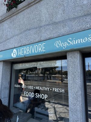 Outside   at Herbivore in Prague