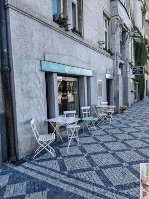 Facade at Herbivore in Prague