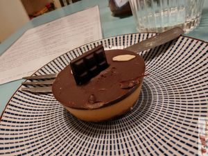 Raw cake at Herbivore in Prague