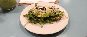 Toast at Herbivore in Prague