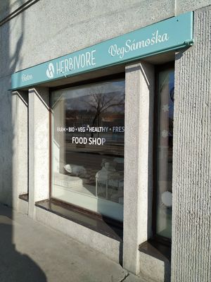 Do not overlook! ;) at Herbivore in Prague