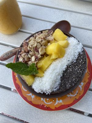 Acai Bowl at Herbivore in Prague