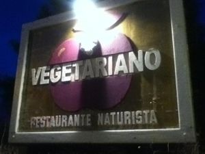 Entrance at Vegetariano in San Carlos De Bariloche